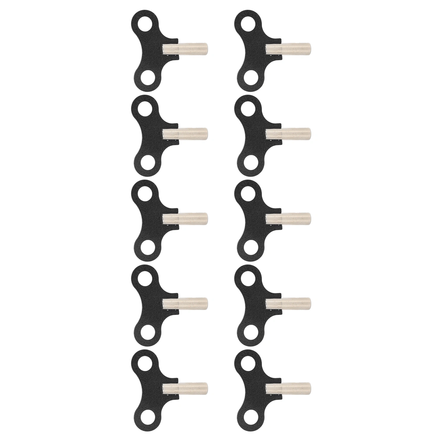 10pcs Clock Winding Key Steel Wall Clock Mechanical Desk Clocks Key Repairing Accessory