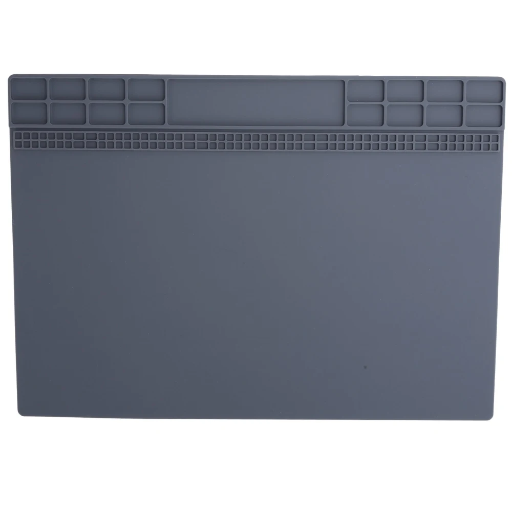 Rubber Mat Non Slip Watch Repair Table Pad Watchmaker Maintenance Accessory Gray