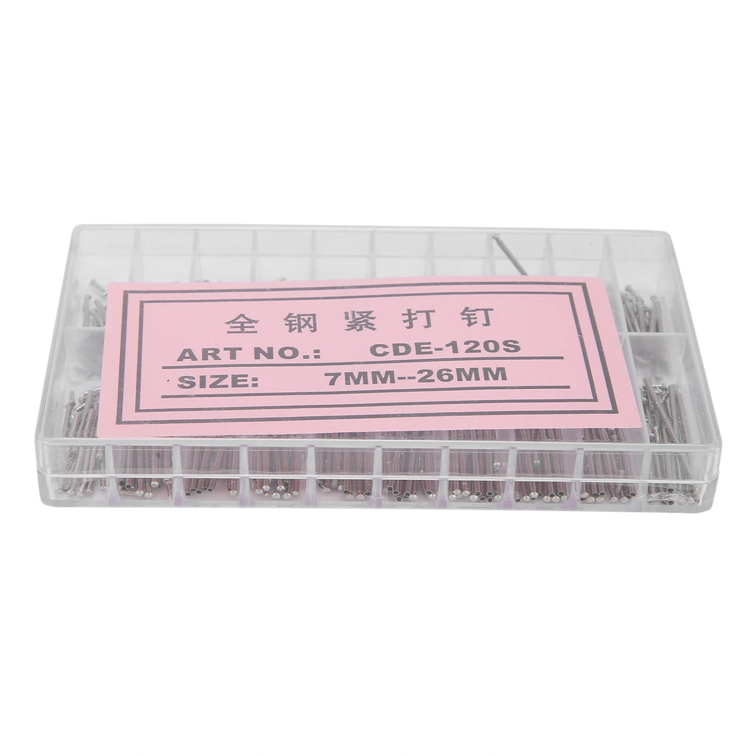 Tube Friction Pin Pressure Bars Pins Rivet Ends for Watch Band Clasp Straps Buckles Thickness 1.2mm