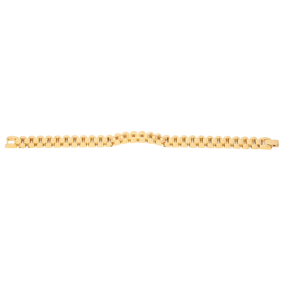 Fashionable Bracelet Elegant Hand Chain Stainless Steel Alloy Golden Wrist Jewelry