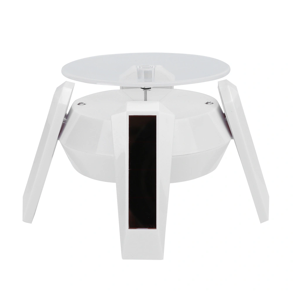 Jewelry Display Stand Solar Powered Rotating Turntable Electric Jewelry Display Tool