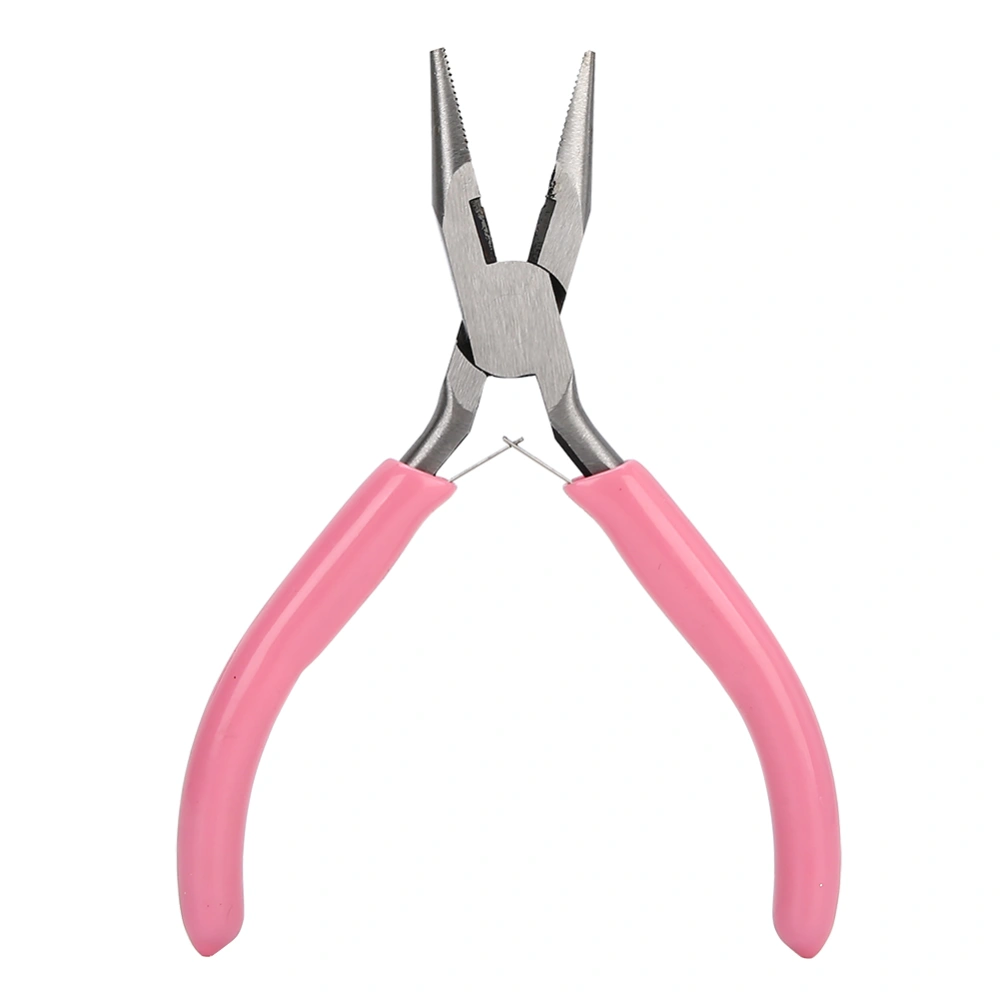 DIY Jewelry Pliers Multi Functional Mini Pliers for Jewelry Processing Model Making(Needle Nose Pliers with Teeth )