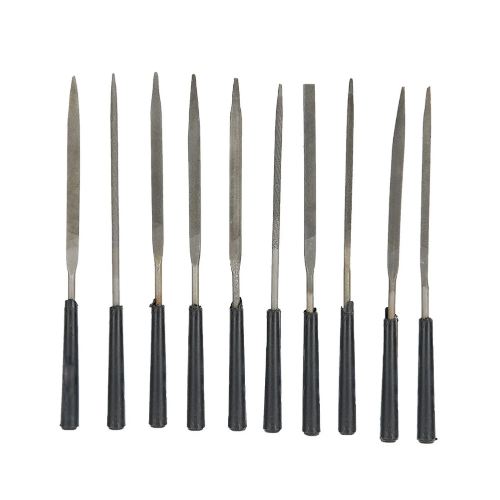 10pcs 140mm Jewelry File Mini Rasp Hand File Set DIY Jewelry Making Processing File Kit