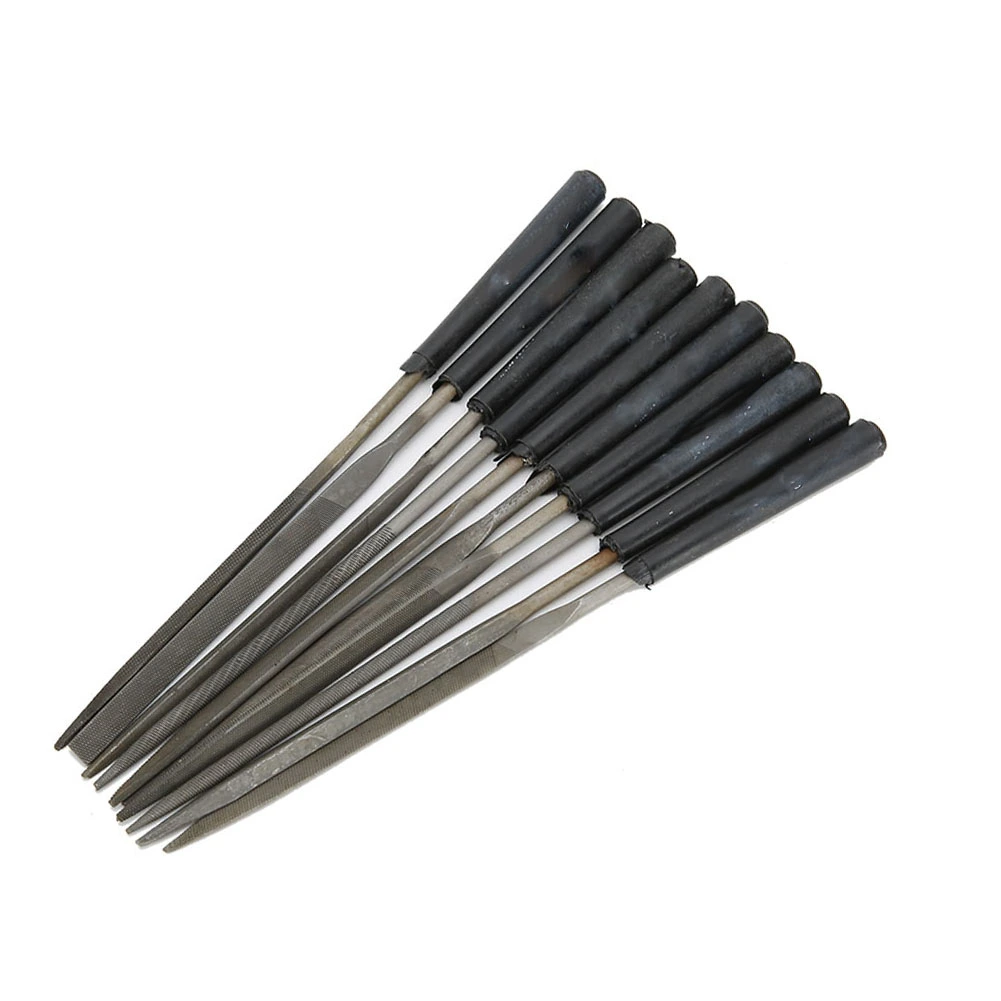 10pcs 140mm Jewelry File Mini Rasp Hand File Set DIY Jewelry Making Processing File Kit
