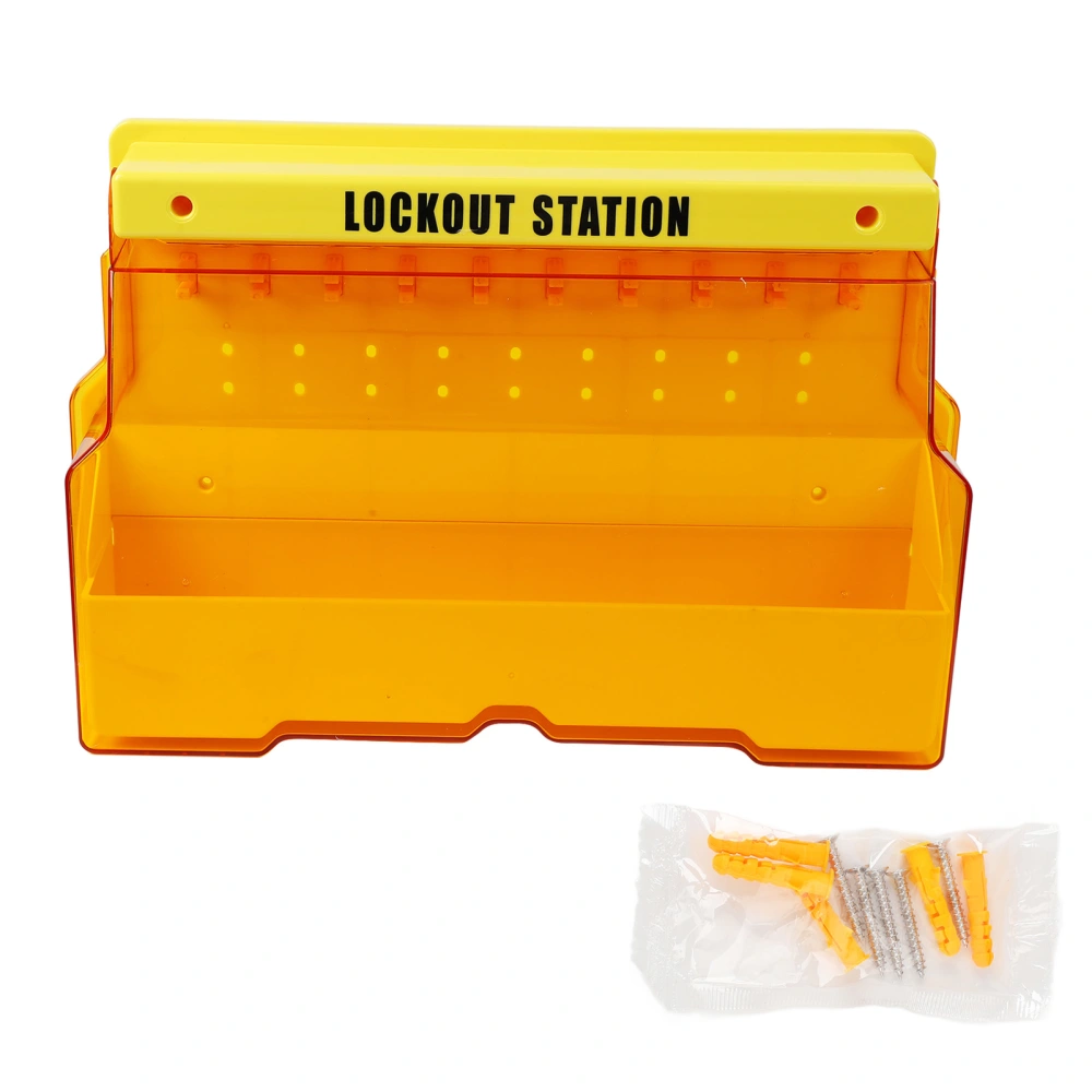 Lockout Tagout Station Visualization Management 10 Lock Position Industrial Equipment for Lockout Safety Supply