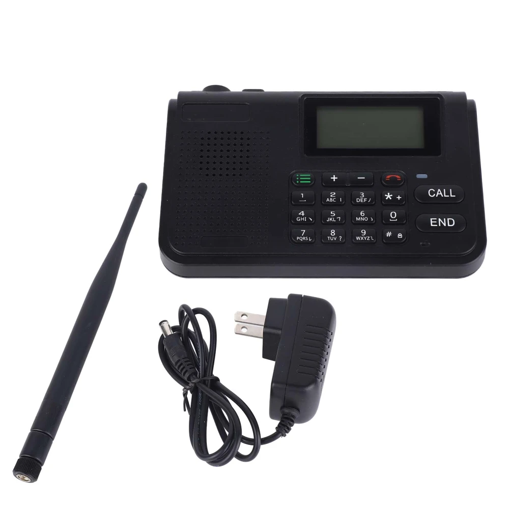 Home Wireless Intercoms US Plug 100‑240V LCD Screen Hands Free Two Way Audio Intercom System for Home Business Office