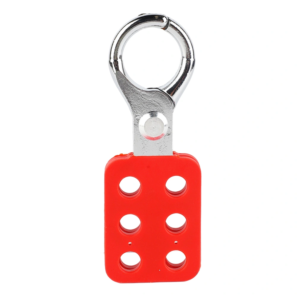 Lockout Tagout Hasp 6 Hole Fireproof Aluminum Padlock Hasp Safety Lock for Industrial