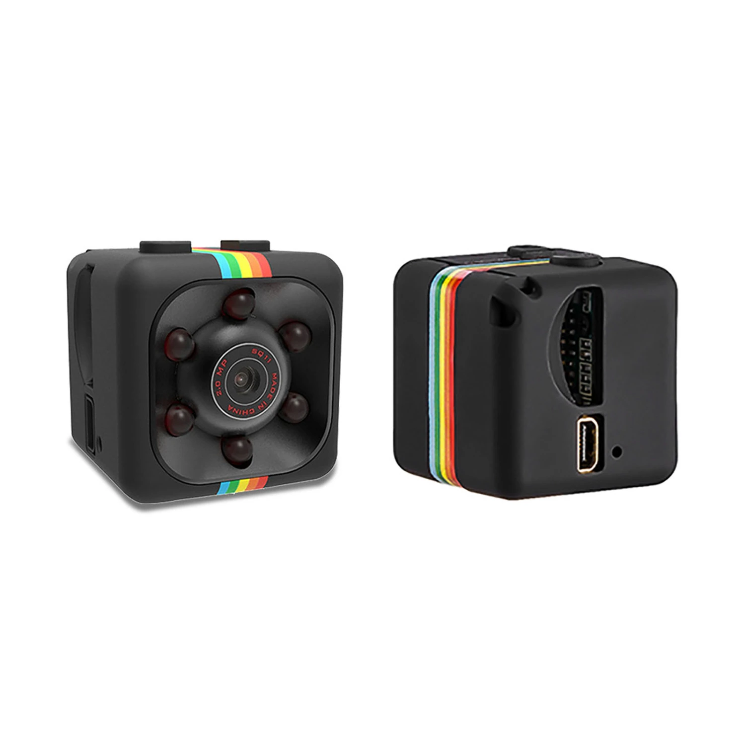 Action Camera Night Vision Motion Detection Wide Lens Angle Portable DV 960P Sports Camcorder for Outdoor