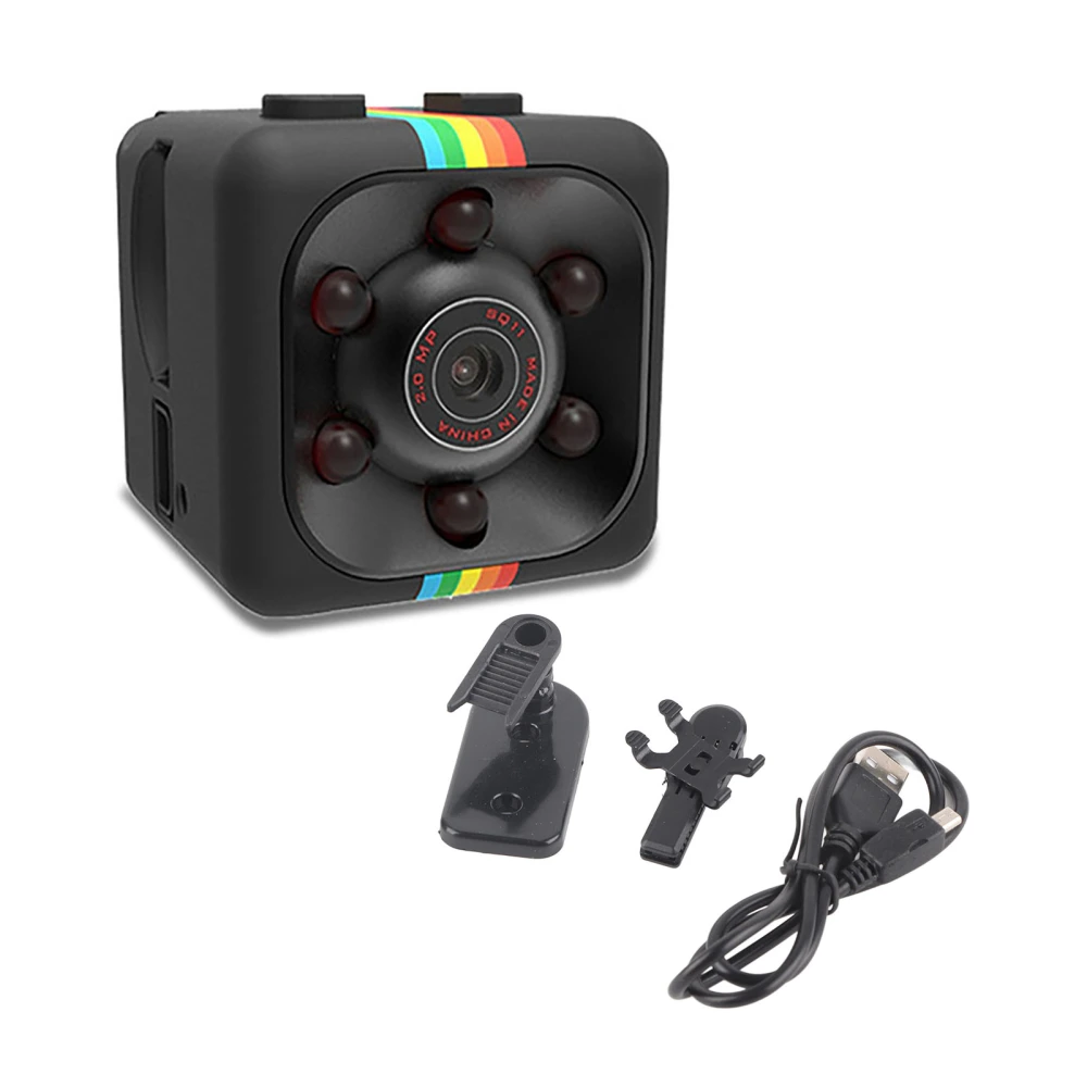 Action Camera Night Vision Motion Detection Wide Lens Angle Portable DV 960P Sports Camcorder for Outdoor