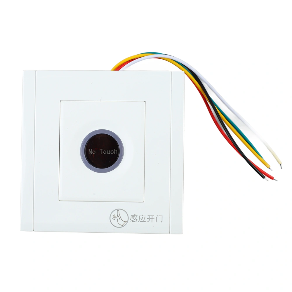 Access Control Touch Switch Insulation Sensitive Touch 12 to 24VDC Exit Door Release Button for Wooden Door Iron Door