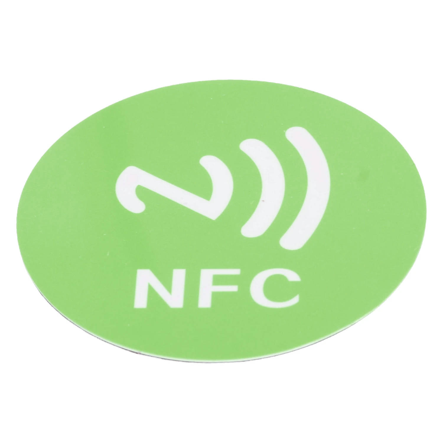 20PCS NFC Stickers Compact Portable Interference Resistant Rewritable CUID NFC Adhesive for NFC Enabled Devices Green