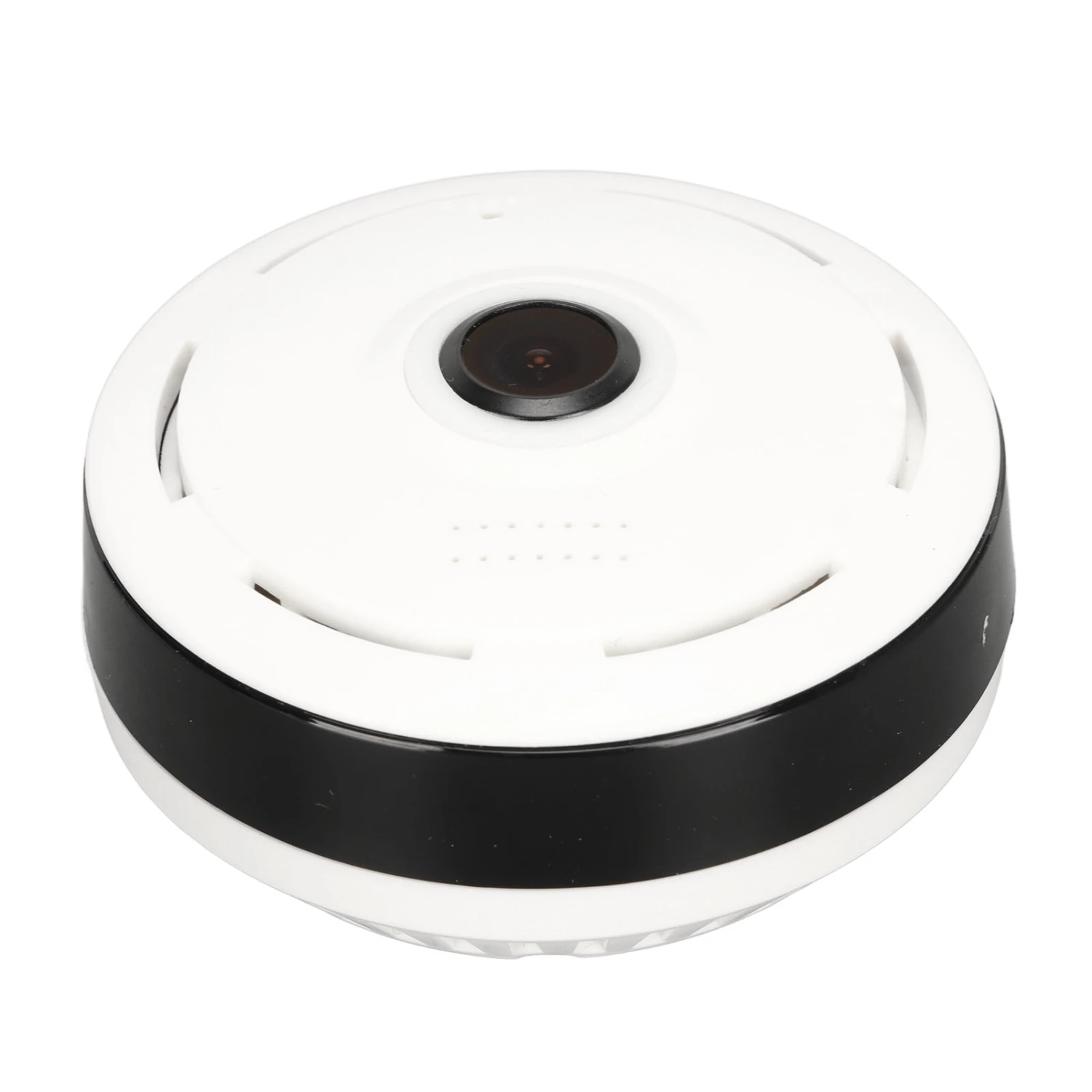 Fisheye 360 Degree Panoramic Webcam AC110‑240V Wifi Wireless Camera Night Vision Motion Detection Two Way Audio Camera US Plug