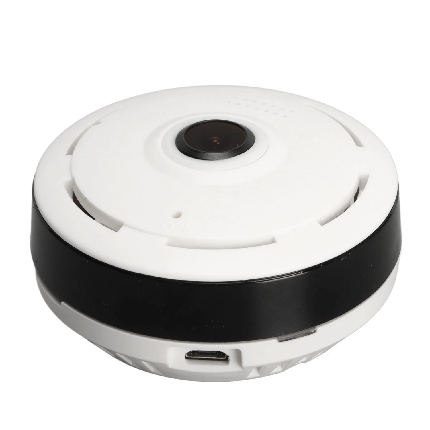 Fisheye 360 Degree Panoramic Webcam AC110‑240V Wifi Wireless Camera Night Vision Motion Detection Two Way Audio Camera US Plug