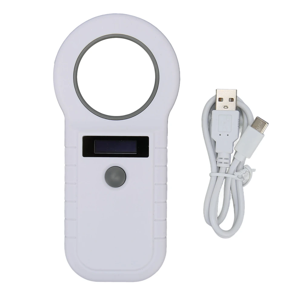 Pet Tag Reader 134.2Khz 125Khz USB Rechargeable Portable Animal Microchip Scanner for Dog Cat