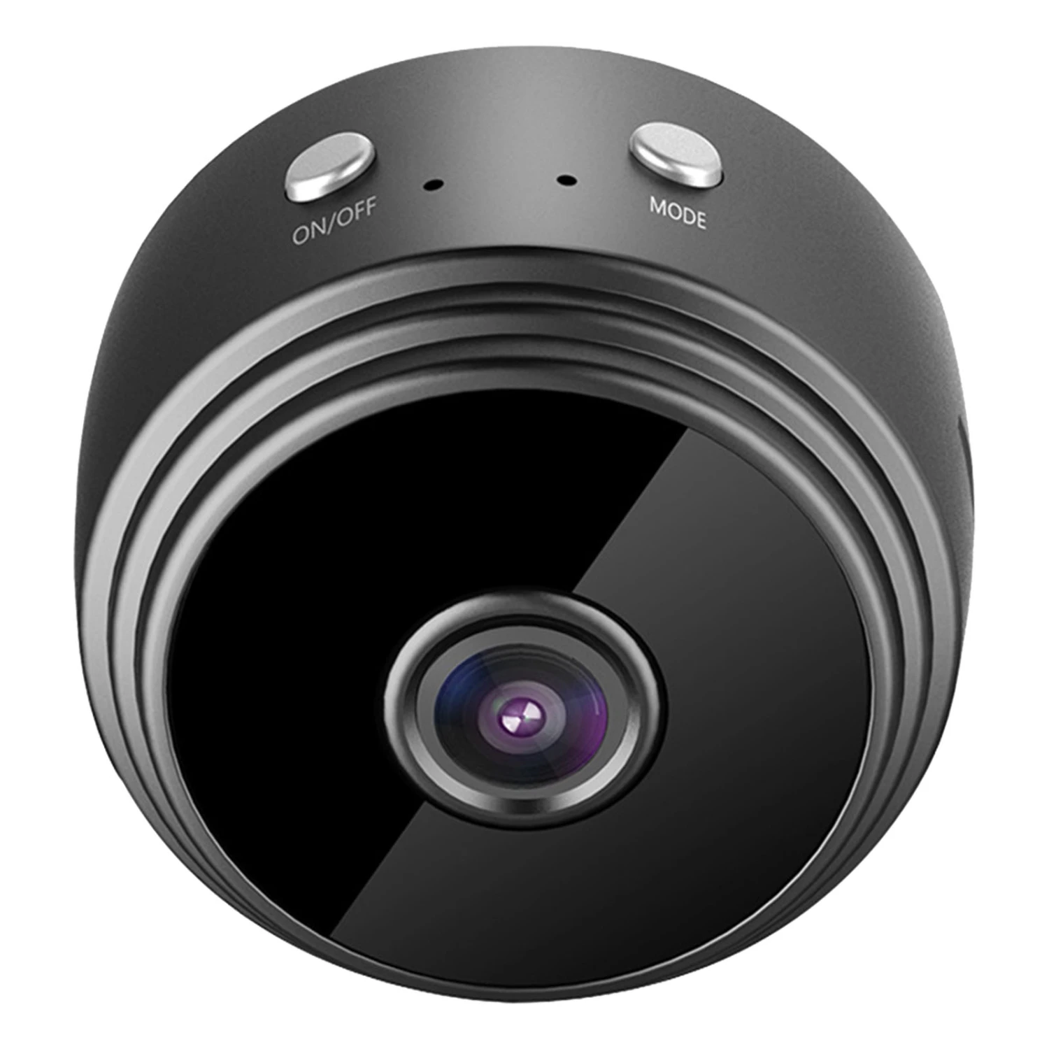 Mini Security Camera Wifi Wireless 1080P Night Vision Surveillance Camera for Home Indoor Outdoor Black