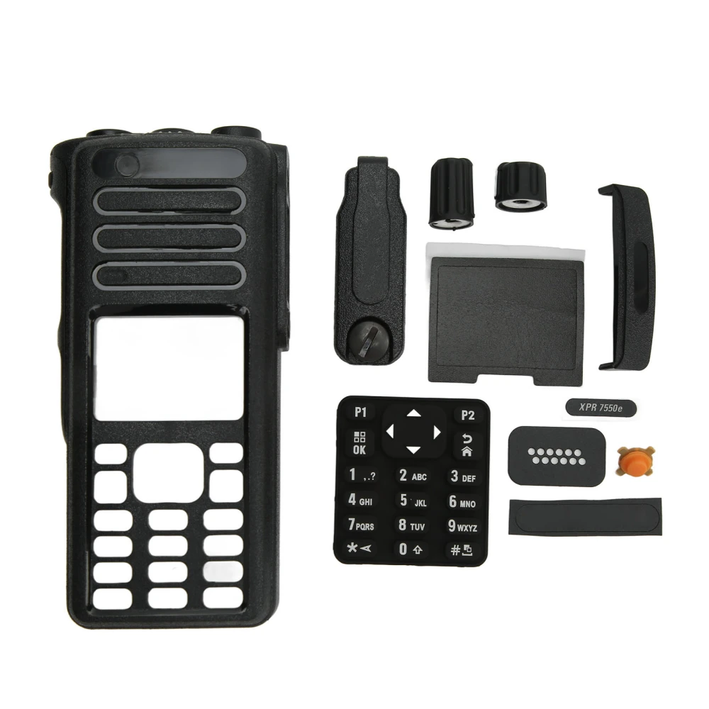 Walkie Talkie Housing Scratch Resistant Two Way Radio Case Housing Replacement for Motorola XiR P8668i DGP8550