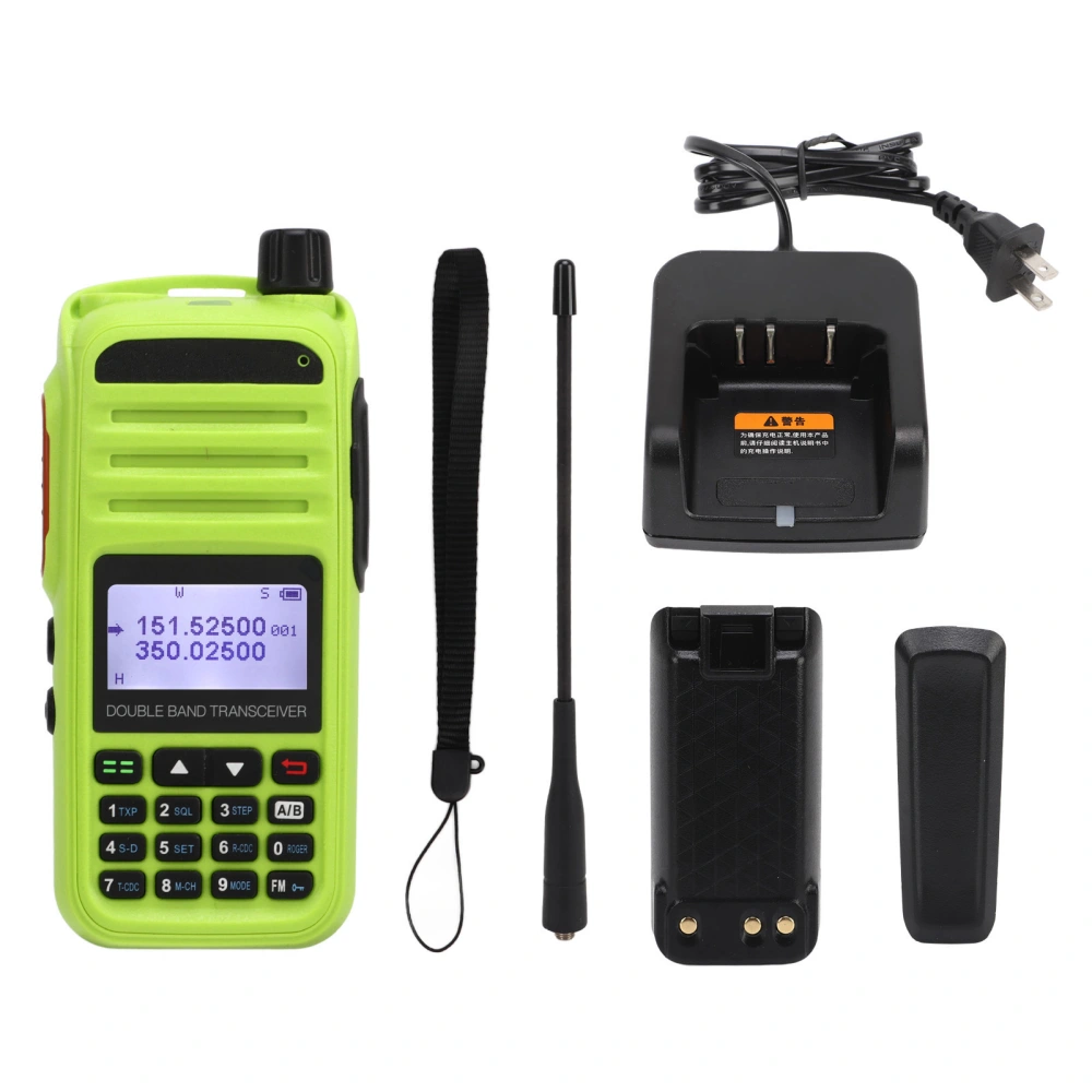 A36 8W Wireless Walkie Talkie AC100 to 250V IP54 Waterproof Dustproof for Hotels Shopping Malls Supermarkets US Plug