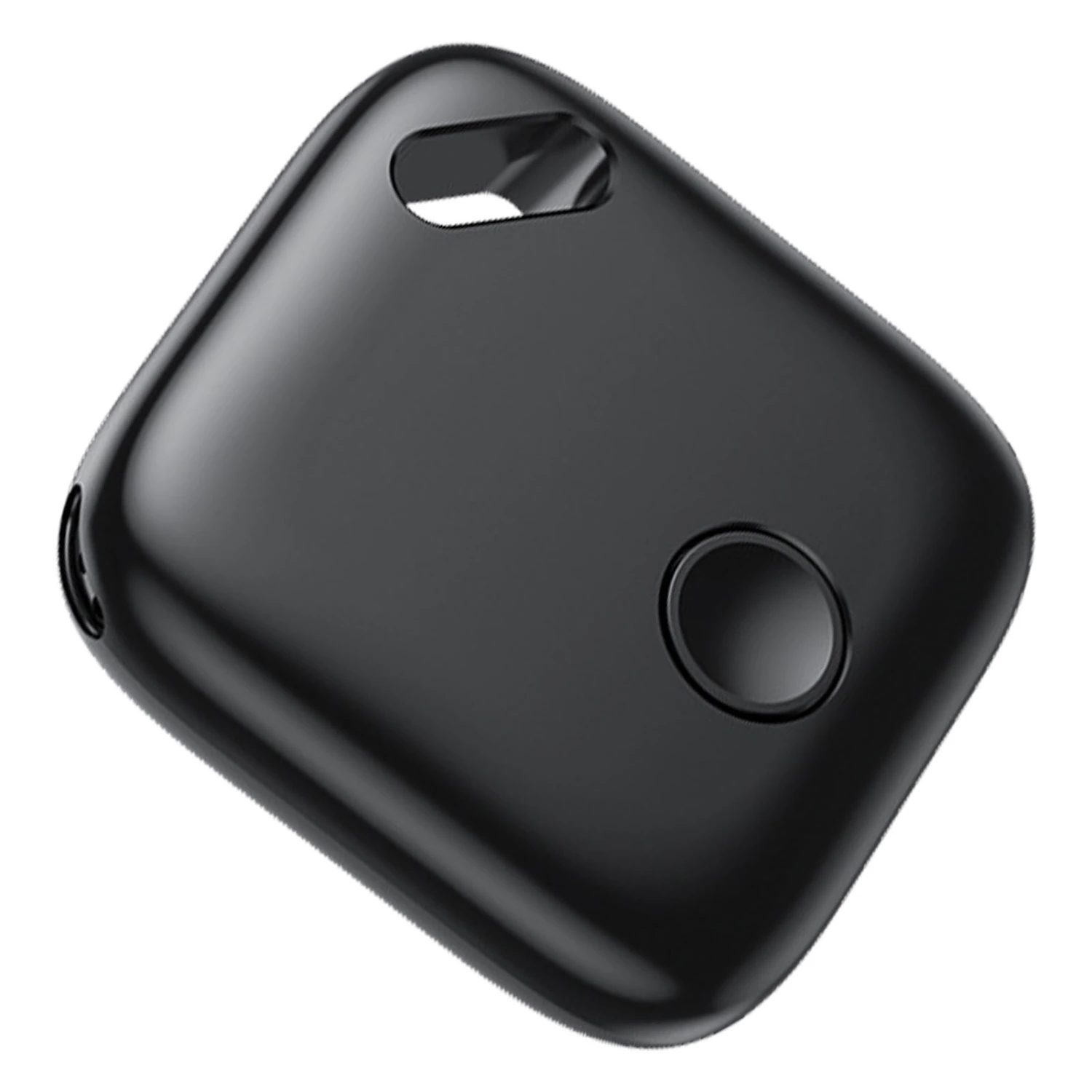 Smart Key Finder Locator GPS Tracking Device Attachment Item Keys Wallet Bag Locator for IPhone Black