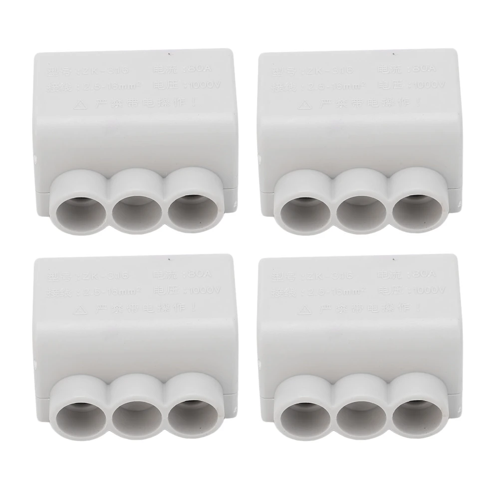 4PCS Quick Wire Cable Connector Fast Heat Dissipation Strong Conductivity Insulated for Top Light Switch Meter