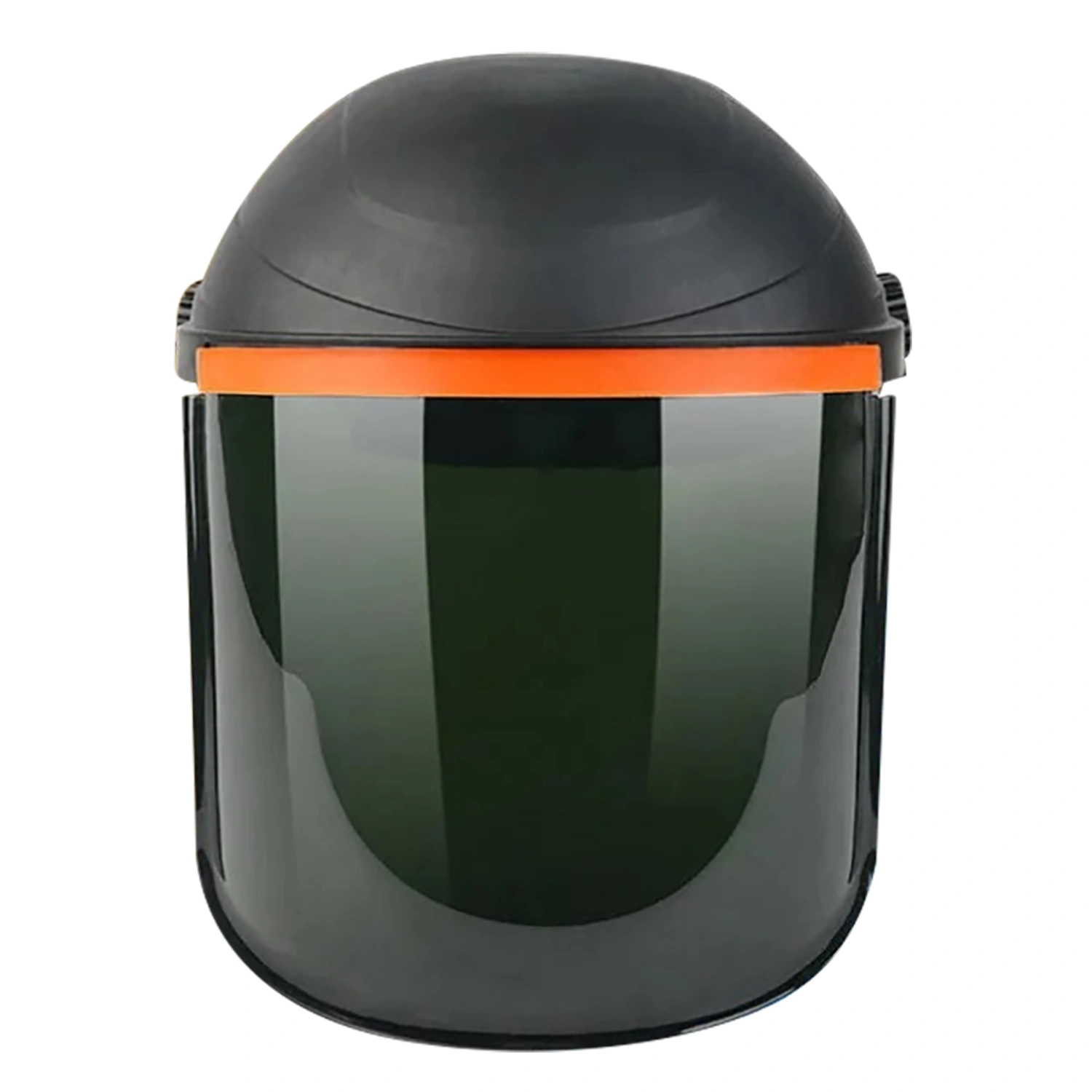 Welding Helmet Heat Resistant Drop Resistant Visible Professional Welding Hood for Cutting Polishing Welding Black Top Dark Green