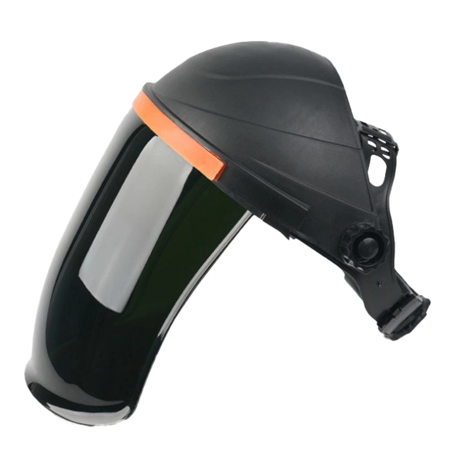 Welding Helmet Heat Resistant Drop Resistant Visible Professional Welding Hood for Cutting Polishing Welding Black Top Dark Green