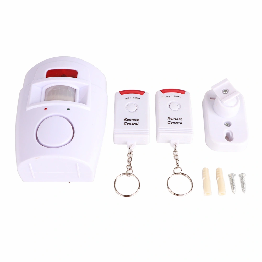 IR Sensor Alarm with Remote Control Loud Sound High Sensitivity Motion Sensor Detector for Door Window