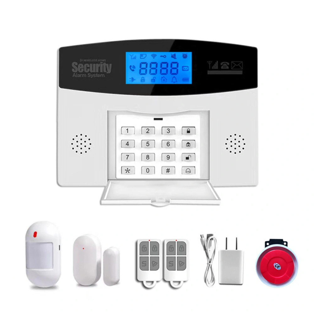 Burglar Alarm System for Tuya with WiFi and GSM Alarm Infrared Induction Door Window Sensor Alarm System for Home