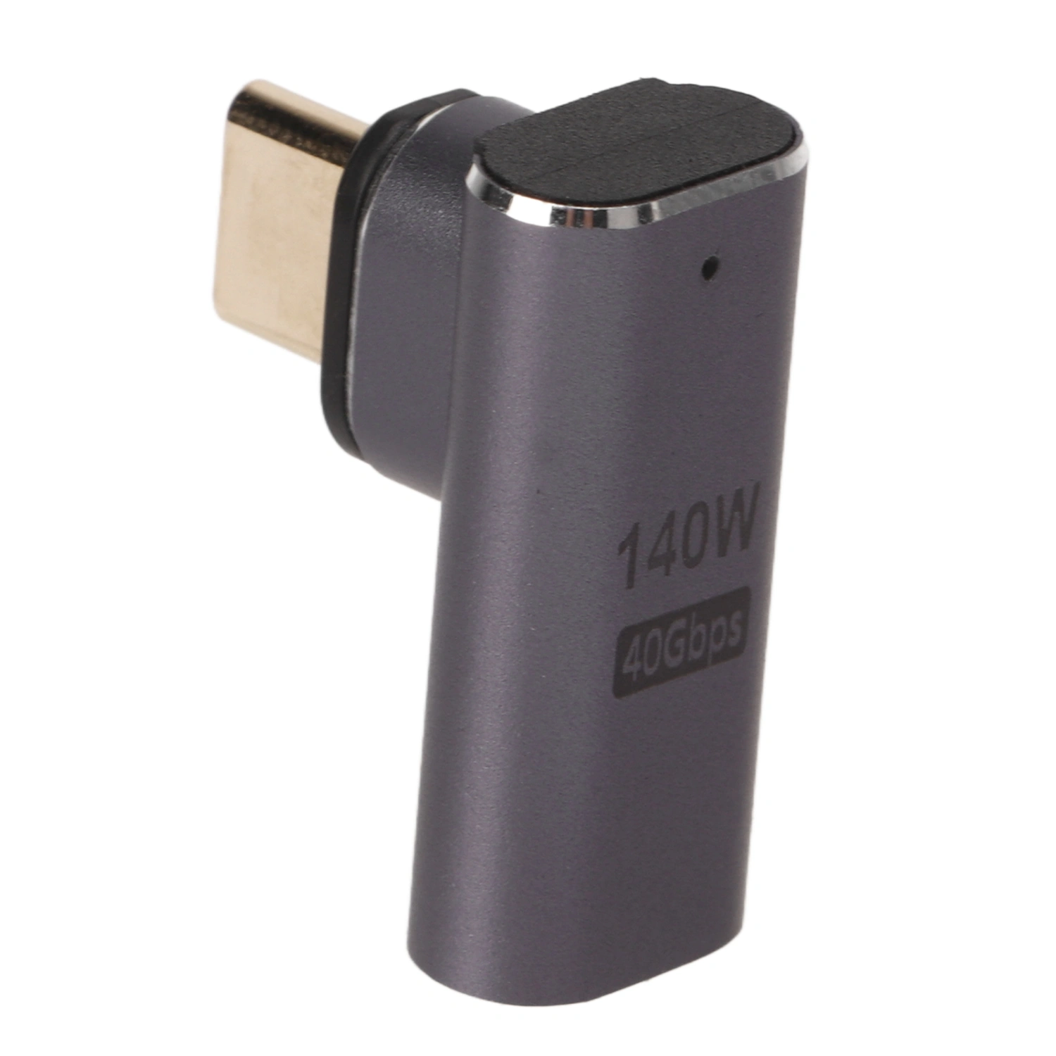 USB C 90 Degree Adapter 140W 40Gbps 8K 120HZ High Speed Transmission Type C Magnetic Adapter