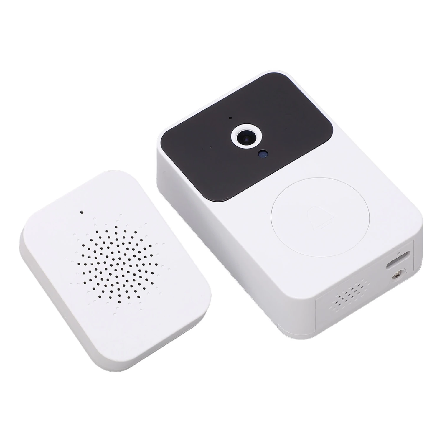 Wireless Doorbell Camera Infrared Night Vision Video Call Voice Fonts 2.4G WiFi Doorbell Camera for Homes Office
