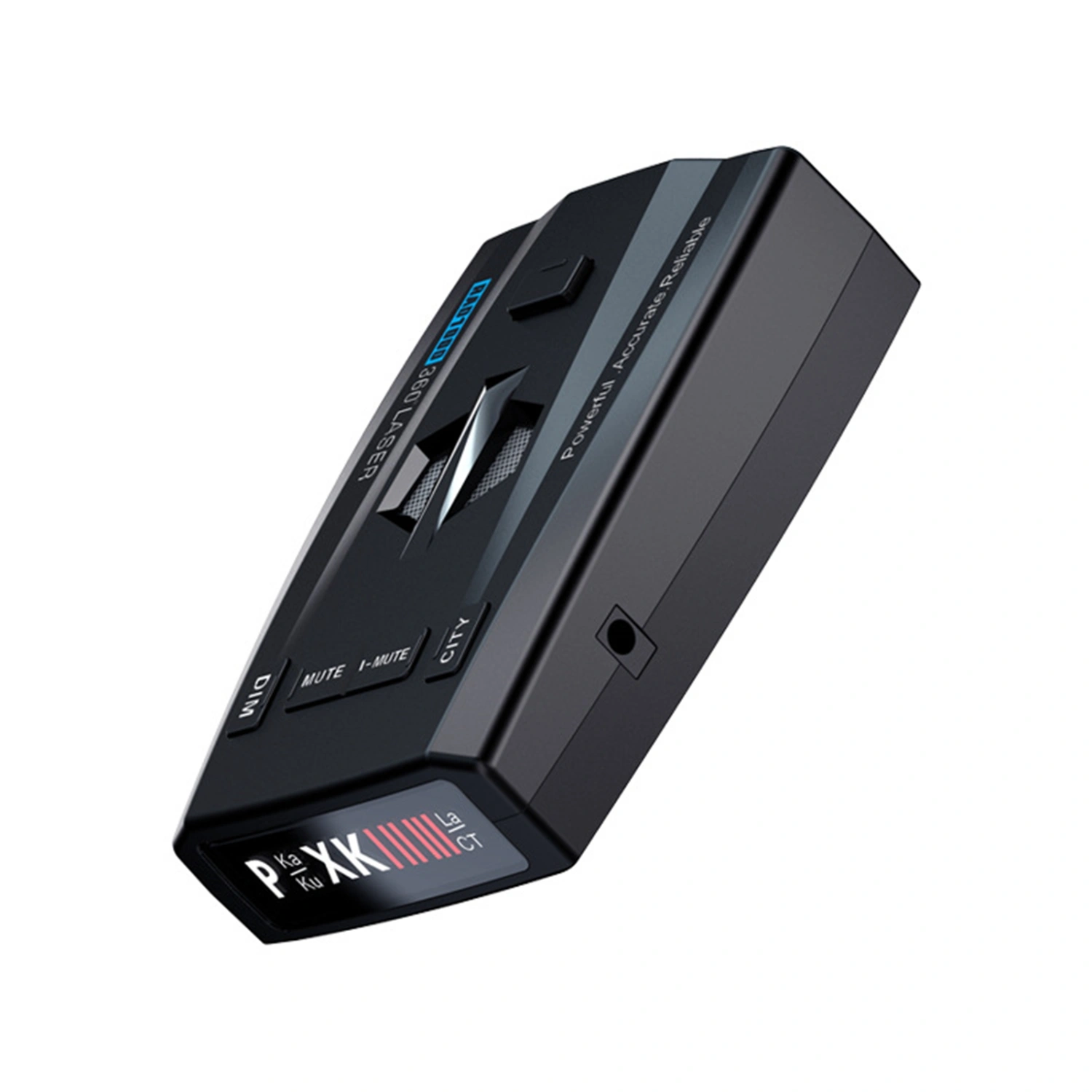 Long Range Radar Detector Vehicle Speed Alarm System Front Rear Detection City Highway Mute Modes for Cars