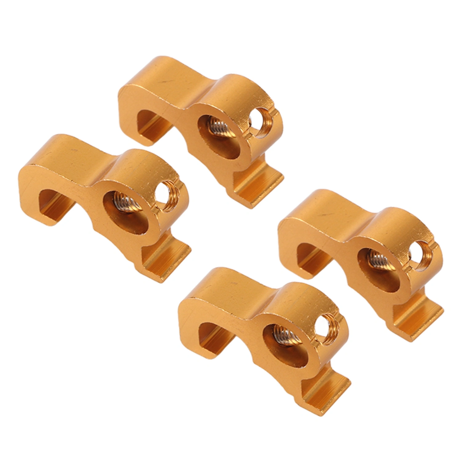 4PCS Micro Breaker Lockout Aluminum Alloy Sparkproof Circuit Breaker Lock for Industrial Electrical Equipment
