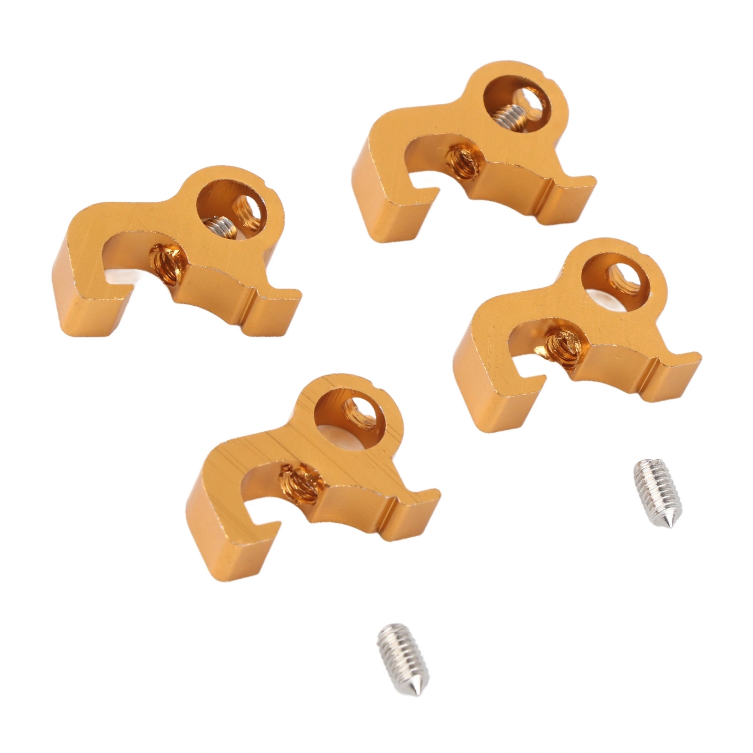 4PCS Micro Breaker Lockout Aluminum Alloy Sparkproof Circuit Breaker Lock for Industrial Electrical Equipment
