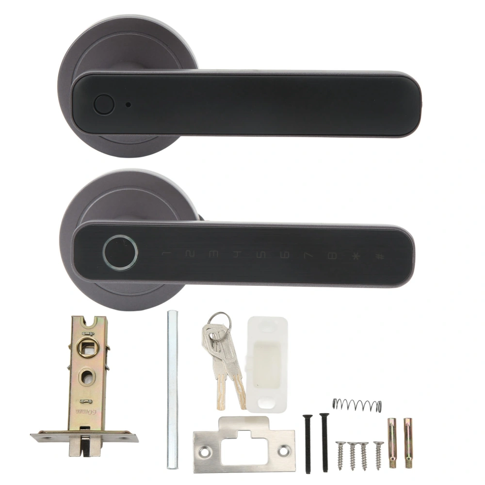 Smart Lock Security Fingerprint Combination Door Lock Biometric Door Knob for Home Apartment