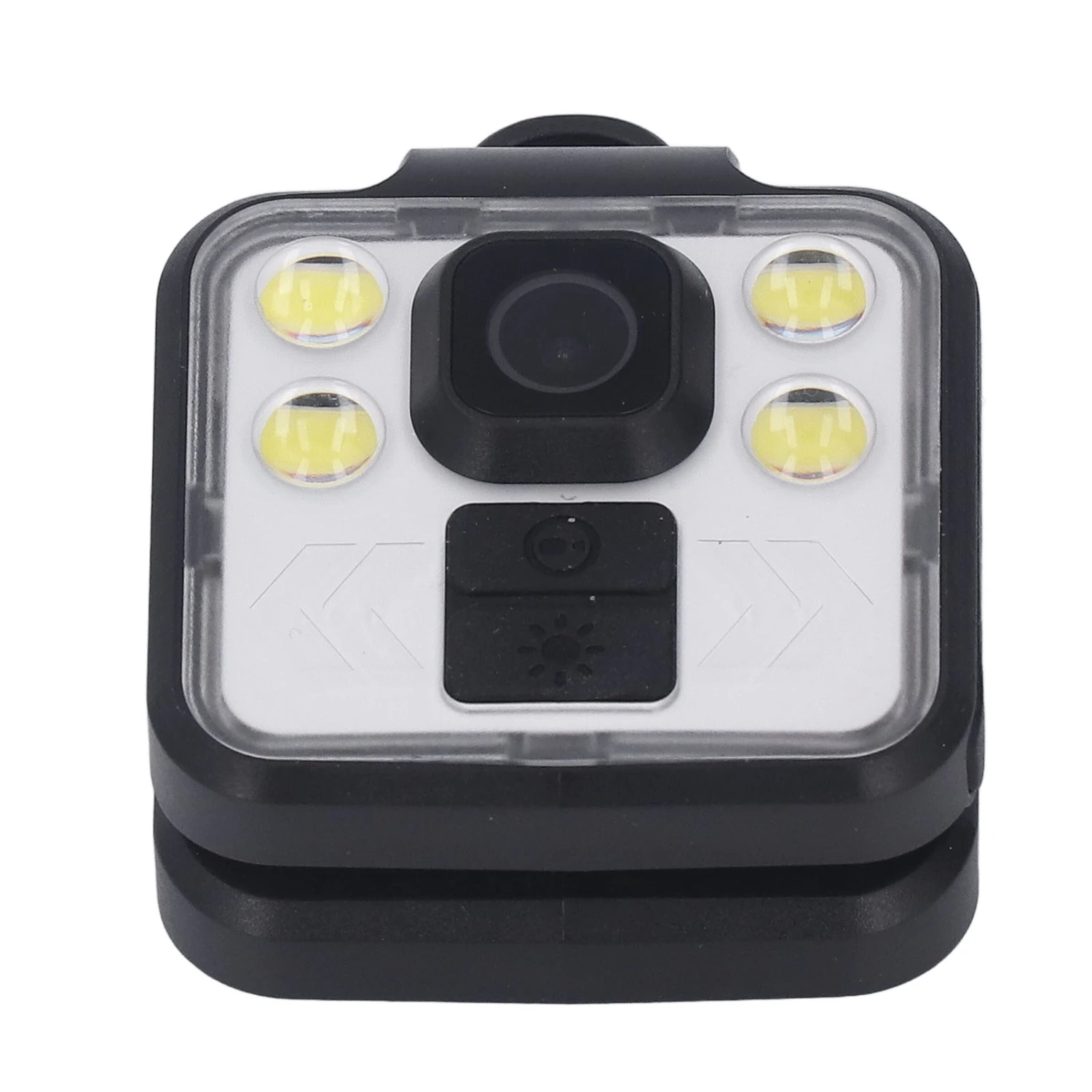 Body Camera Video Recorder with LED Light Wearable IP65 Waterproof Loop Recording for Cycling Law Enforcement