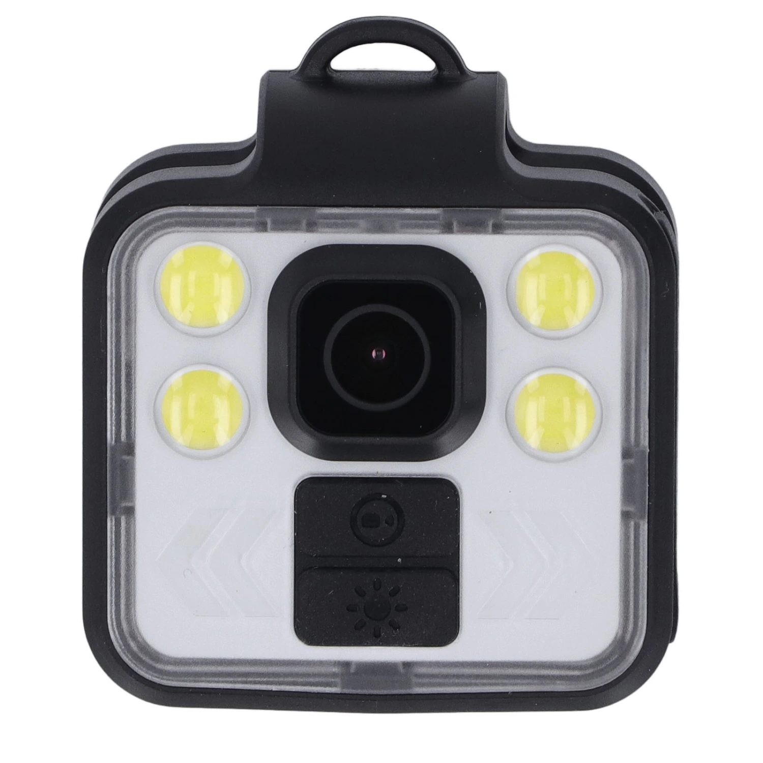 Body Camera Video Recorder with LED Light Wearable IP65 Waterproof Loop Recording for Cycling Law Enforcement