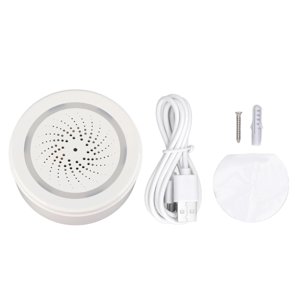 Siren Alarm App Control 90db Wireless Impact Resistant Sound Light Alarm for TUYA for Home Restaurant