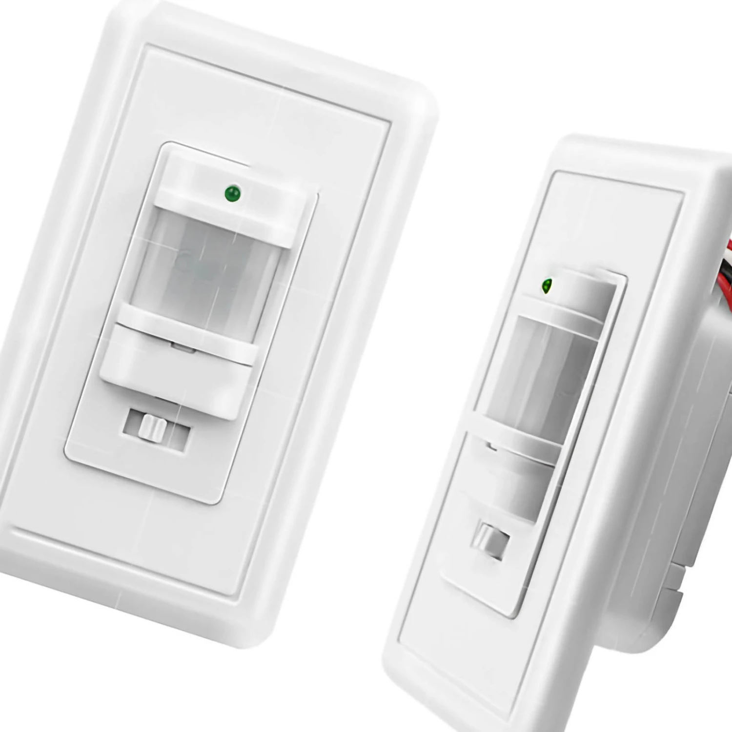 PIR Motion Detector Switch In Wall Occupancy Detecting Switch 9M Detect Distance for Corridors Toilets Schools Light 100-240V