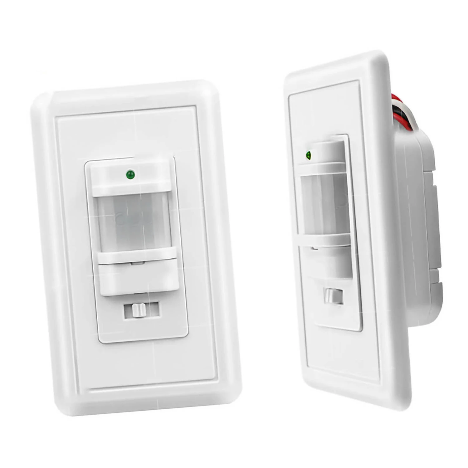 PIR Motion Detector Switch In Wall Occupancy Detecting Switch 9M Detect Distance for Corridors Toilets Schools Light 100-240V