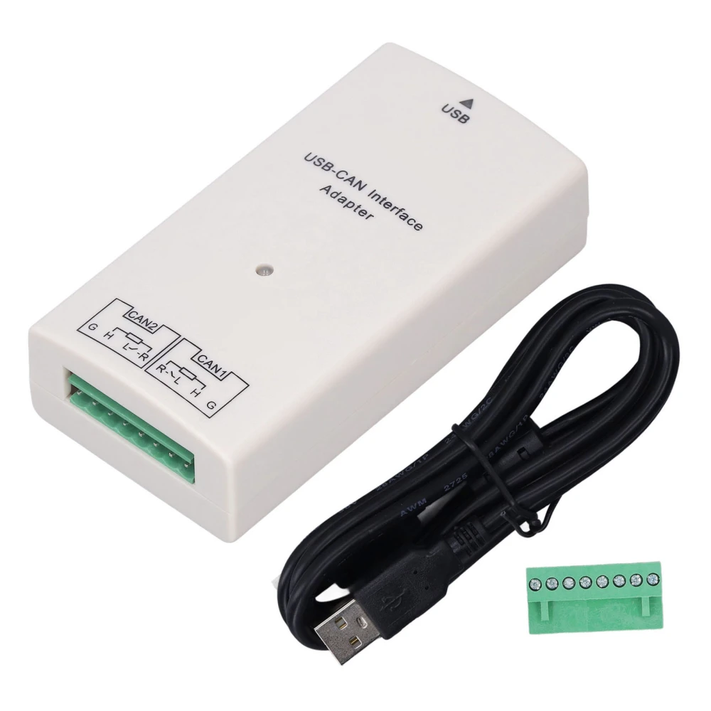 USB to CAN Interface Adapter Converter Dual Channel 2500VRMS Isolation for Android for Windows