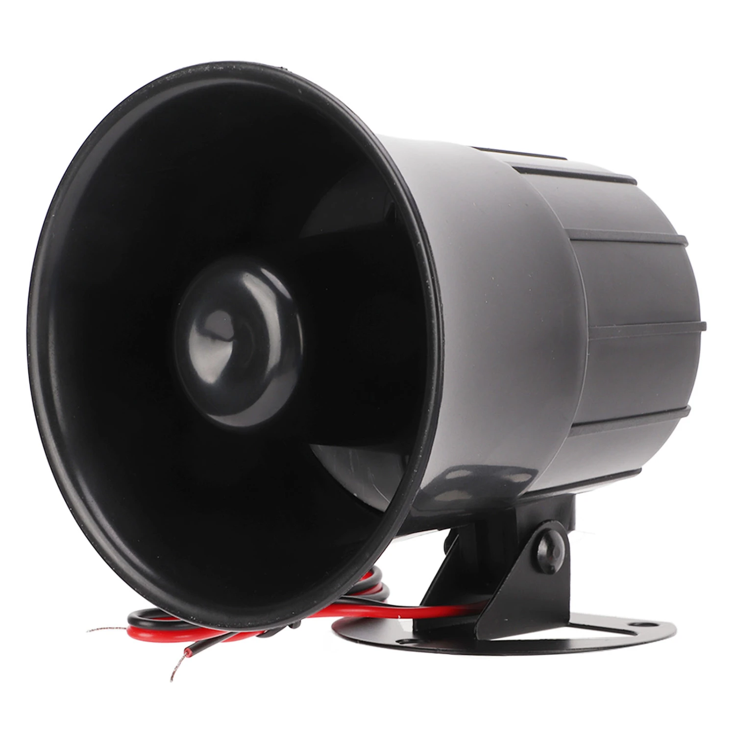 Wired Alarm Siren with Bracket 110dB 60° Adjustable Impact Resistance for Elevator Home Security