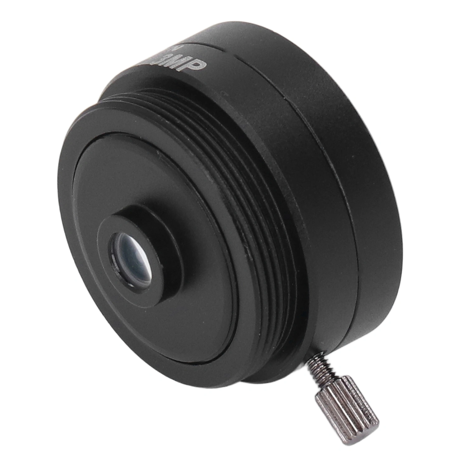 2.1mm 3MP CS Mount Lens Wide Angle CCTV Camera Lens Aluminum Alloy for Home Security Cameras