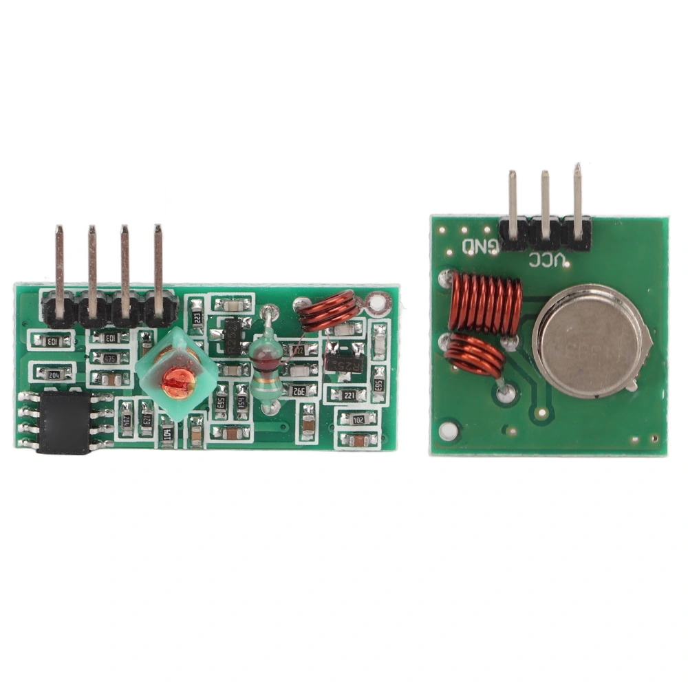 433MHz Transmitter Receiver Kit DC5V PCB High Frequency RF Module for Anti Theft Products Remote Control Switch