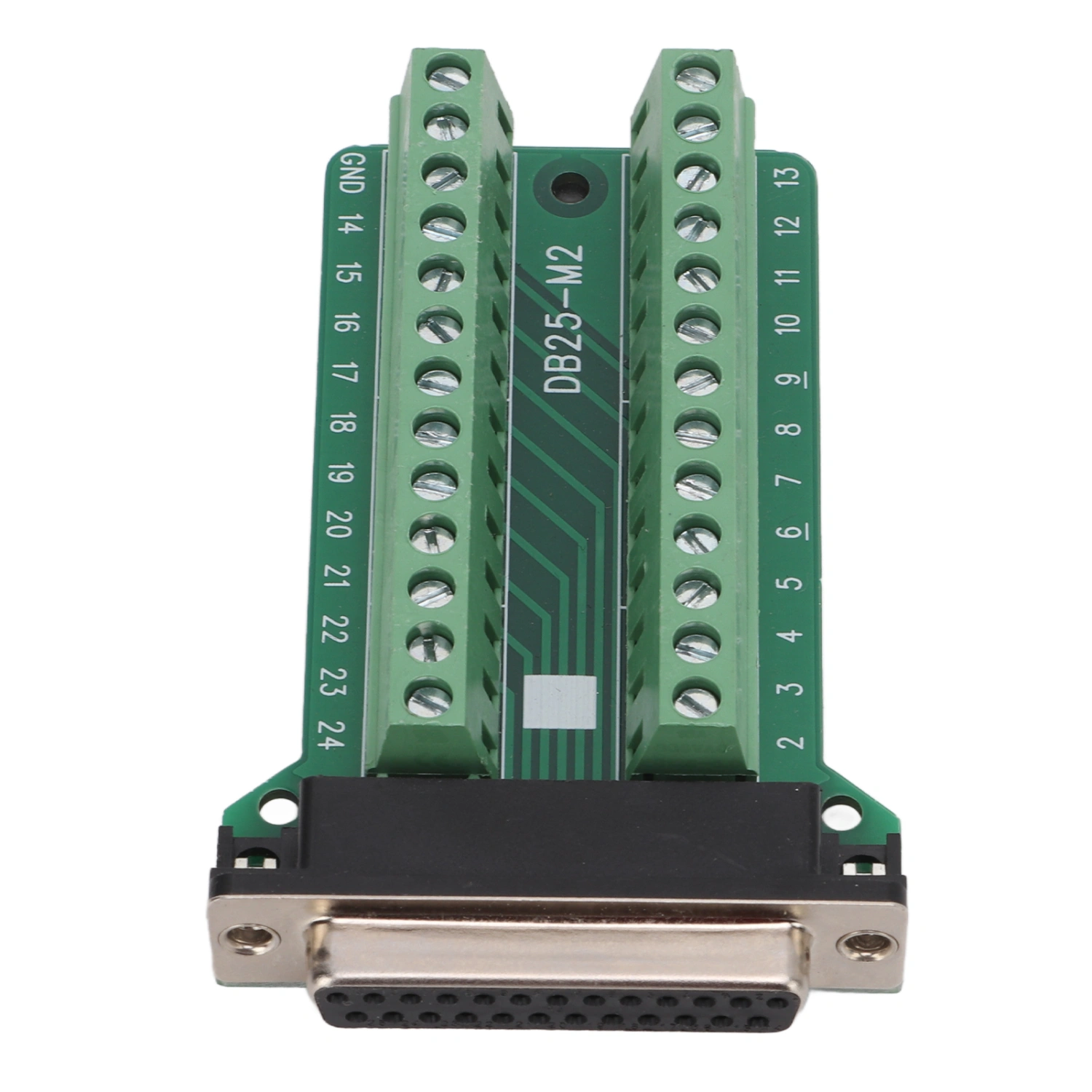 25Pin Terminal Block Connector Signal Module Riveting Type PCB Board for Communication DebuggingDB25-M2