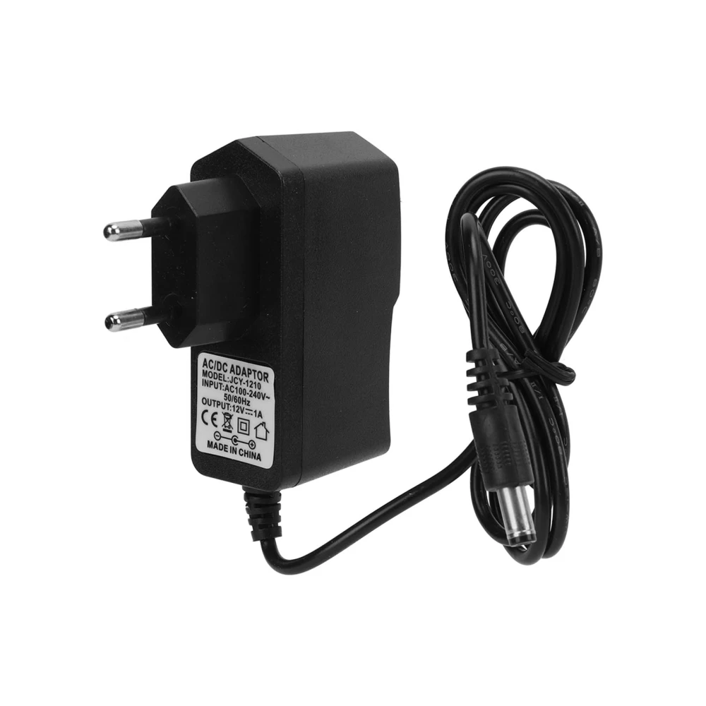 12V 1A Power Adapter Monitoring Replacement Power Supply Adapter 100~240V EU Plug