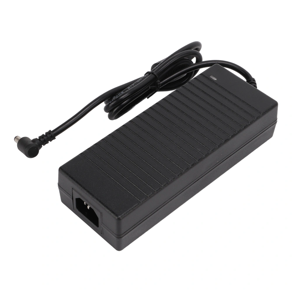 DC 12V 12.5A Adapter 3Pin Charger 100‑240V 50/60Hz Over Current Protection Heat Resistant Shell