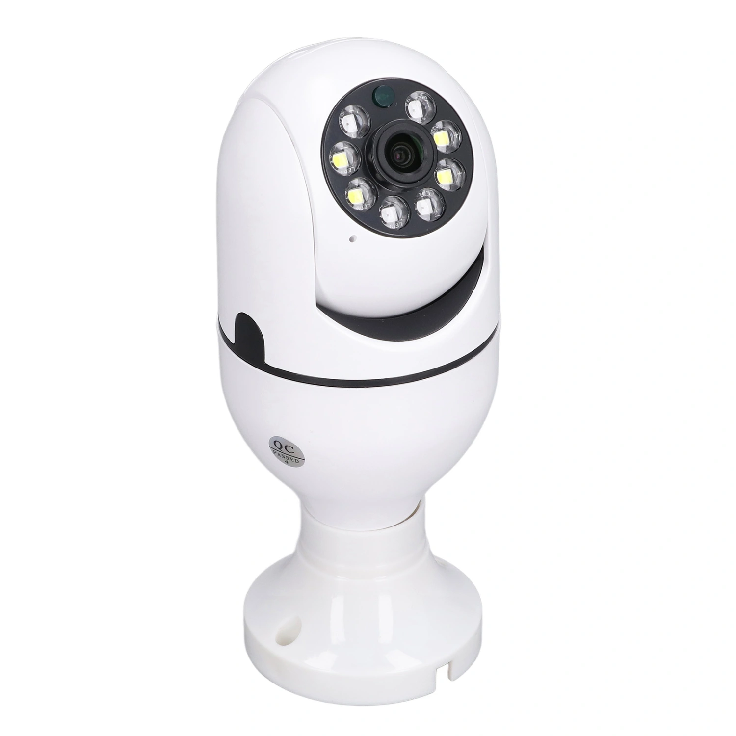 E27 Bulb Home Security Camera Panoramic 360° Night Vision Motion Detection 2 Way Intercom APP Control for Tuya