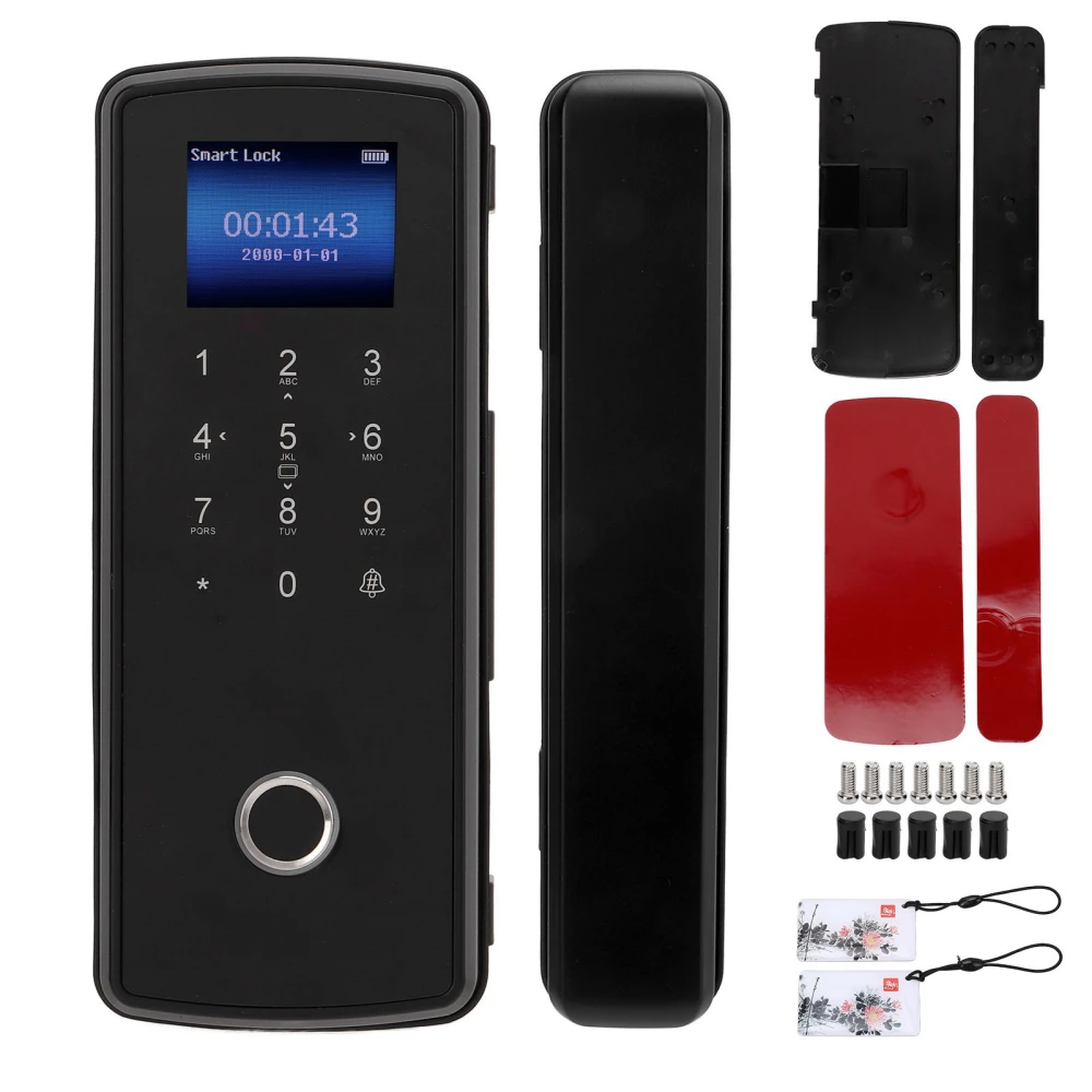 Semiconductor Biometric Fingerprint Door Lock Smart Password Access Card for Office Apartment