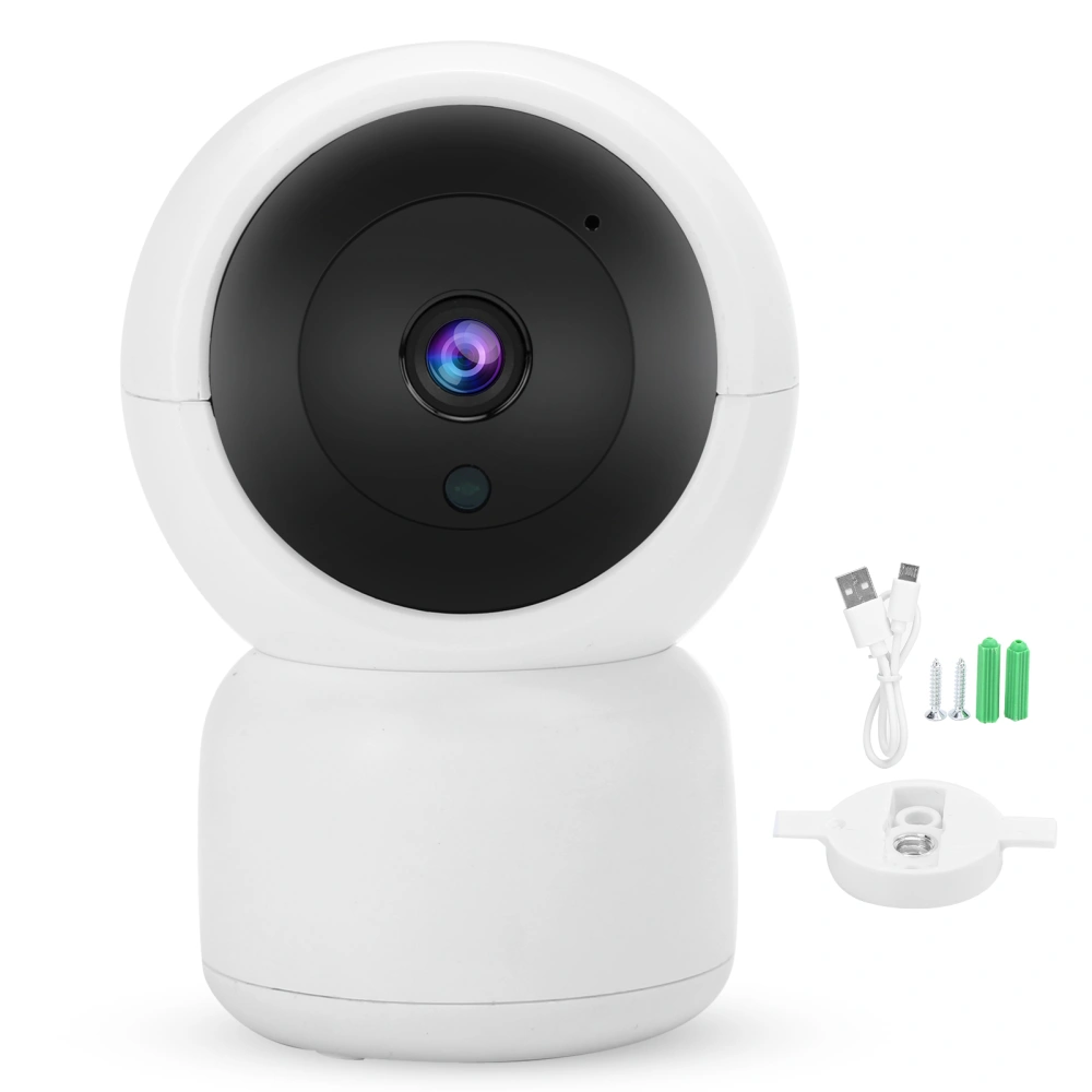 Baby Pet Monitor Cry Alarm WiFi IP Camera 2MP Night Vision Motion Detection Two Way Audio Home Security System for Tuya