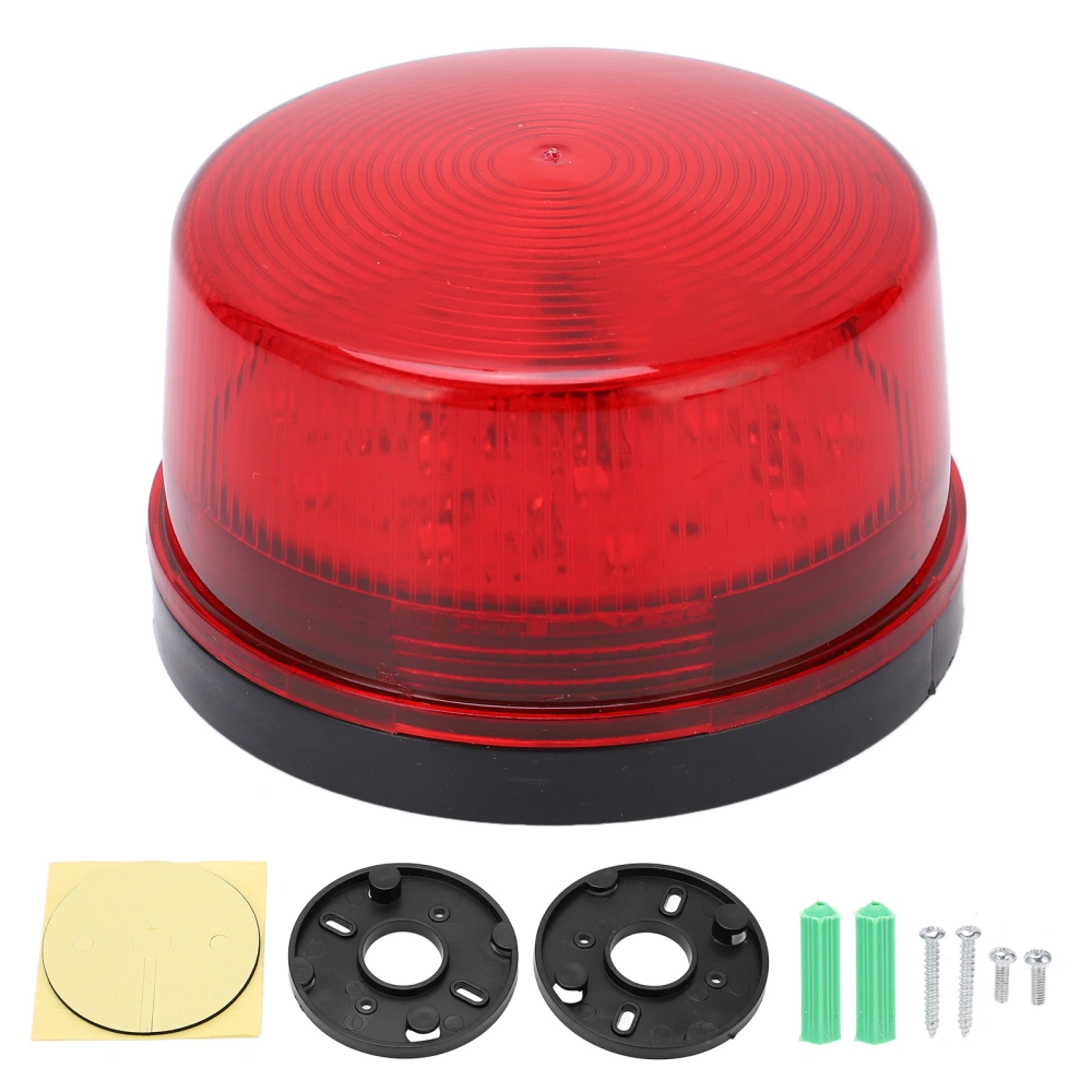 Strobe Lights Red Automatic Stroboscopic High Temperature Resistant Ultra High Visibility LED Beacon Emergency Light24V