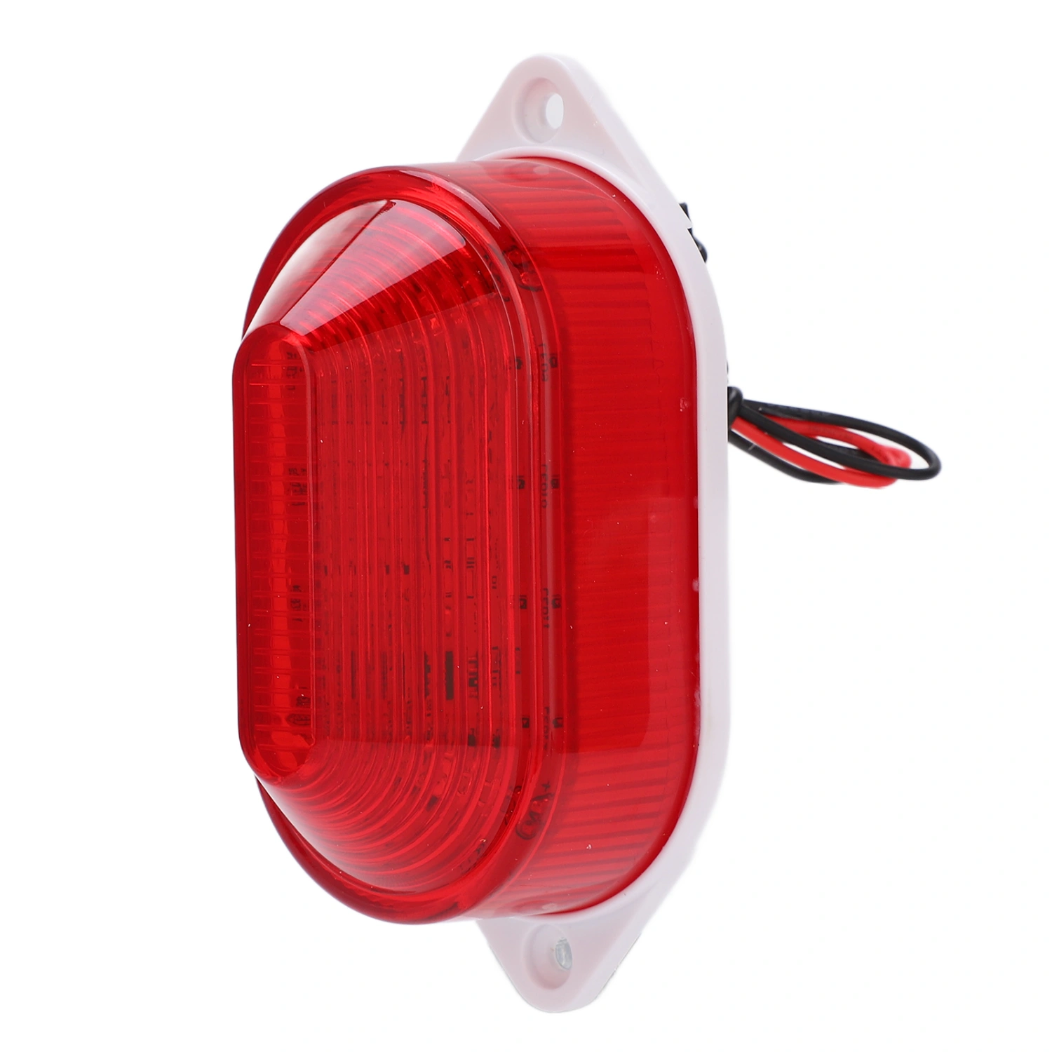 Red LED Warning Light Small Security Signal Siren Sound Alarm Light with Buzzer for Factory Monitoring12V
